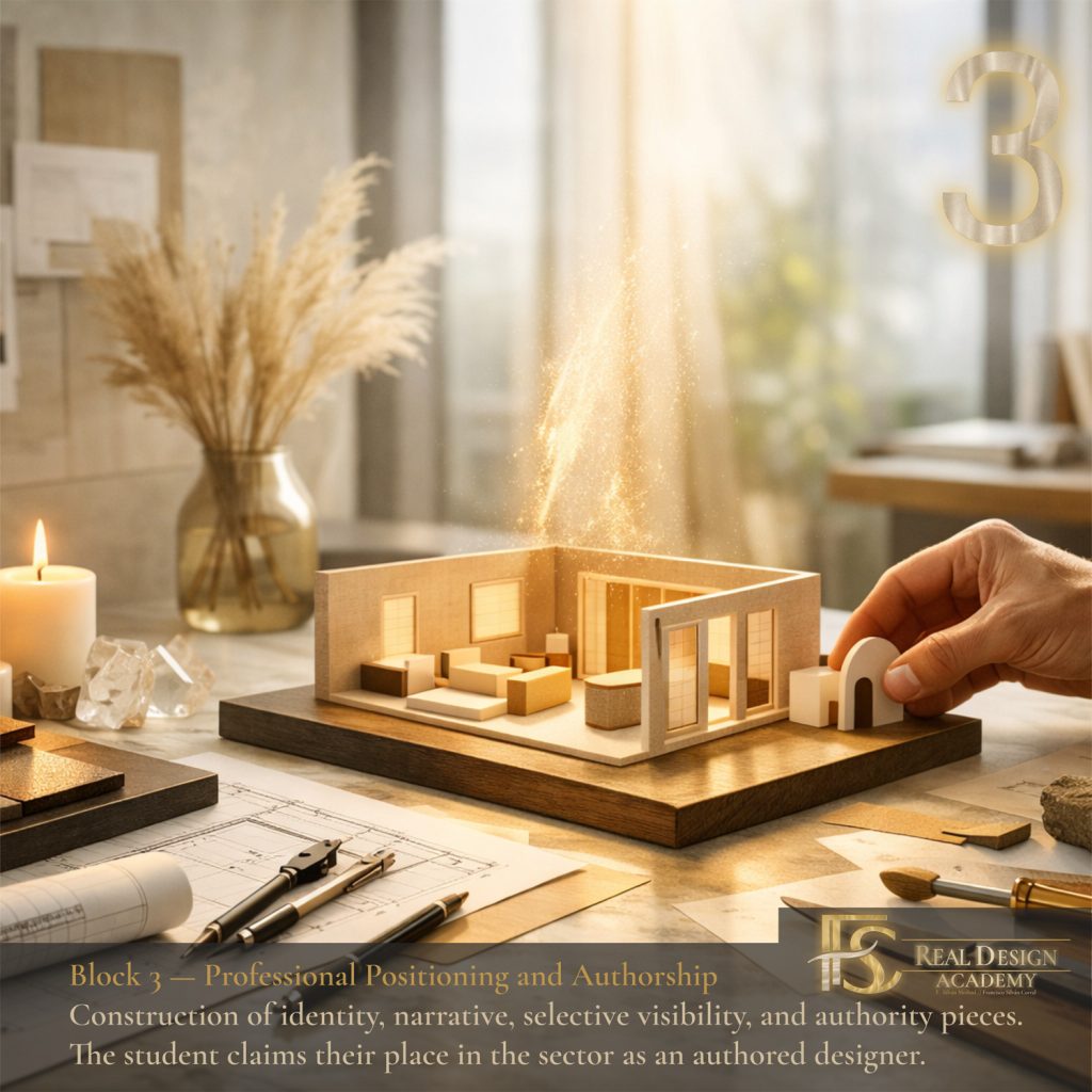 Block 3 - Real Interior Design de Autor — F. Silván Method — Real Design Academy - English