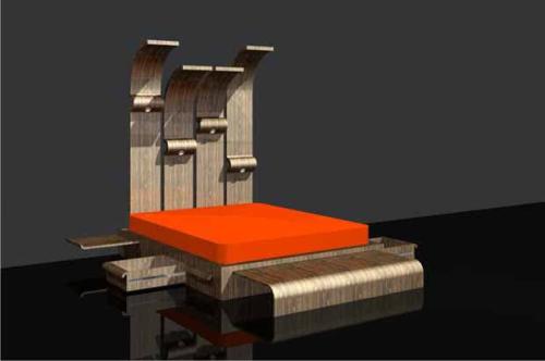 2005 – Diseño de Cama “Moom”, Madrid.