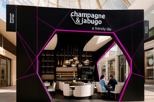 2012 – Quiosco “Champagne & Jabugo”, Madrid.